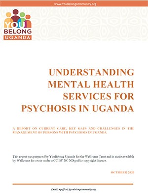 Report Cover — Understanding mental health services in Uganda