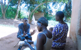 A YouBelong community mental health Nurse during a post discharge empowerment meeting
