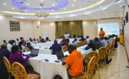Dr. Mutamba speaks during a training session (3)