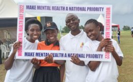 YBU Representatives pose for a photo at the National Mental Health Day Celebrations